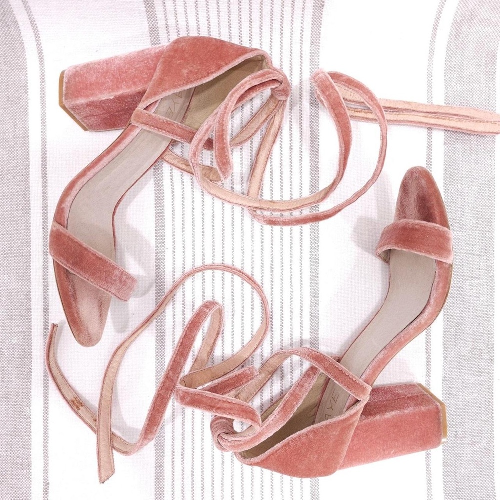 RAYE x REVOLVE Ballet Wrap High Heels